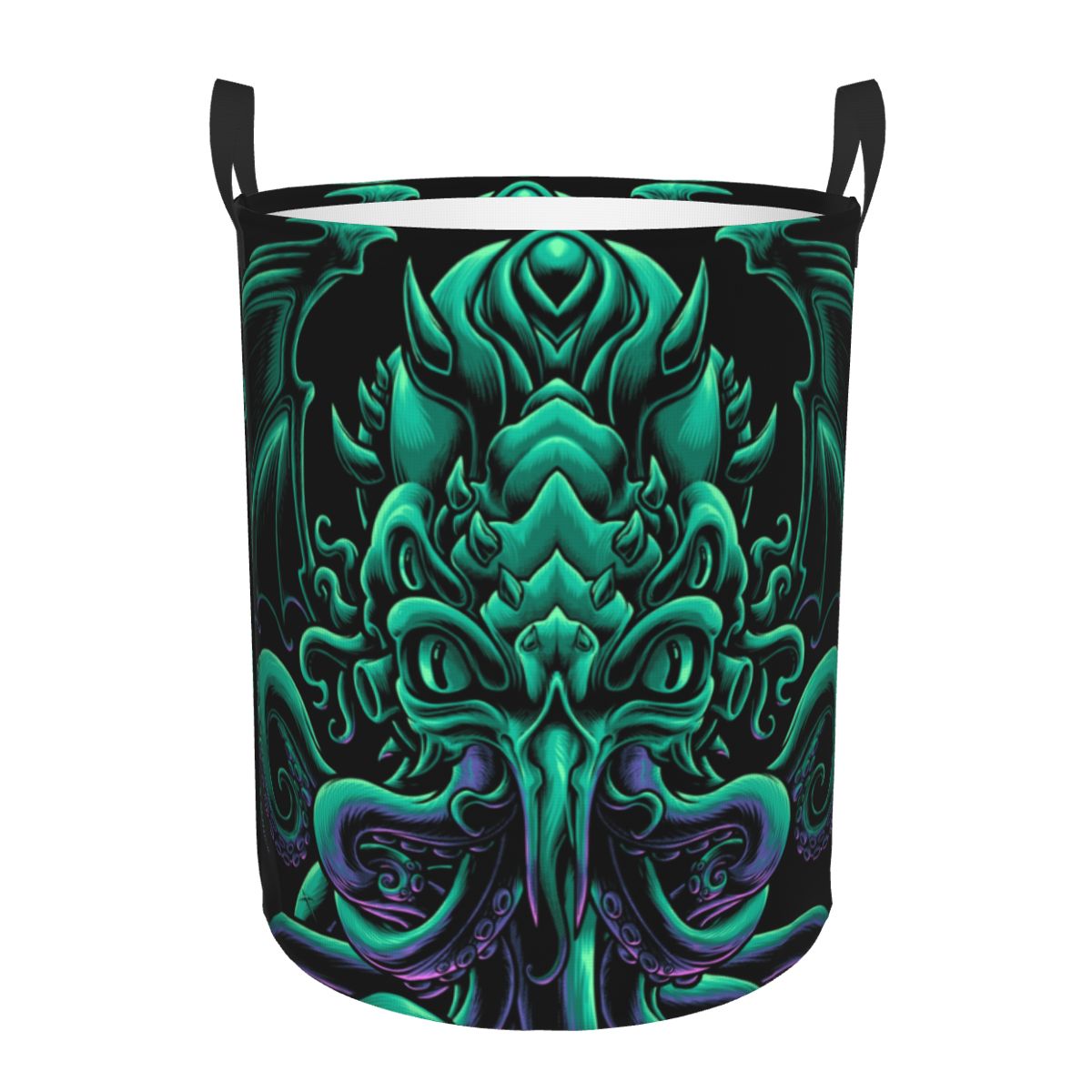 Baby Nursery Laundry Basket - Custom Cthulhu Cool H.P. Lovecraft Laundry