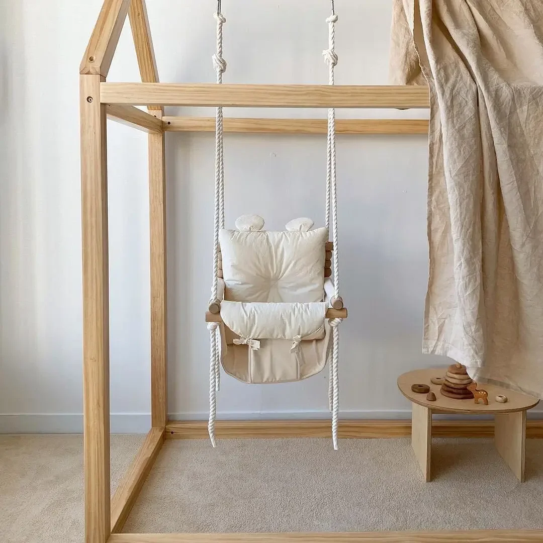 Baby Nursery Fabric - Baby Indoor Hanging Swing Infant Gear