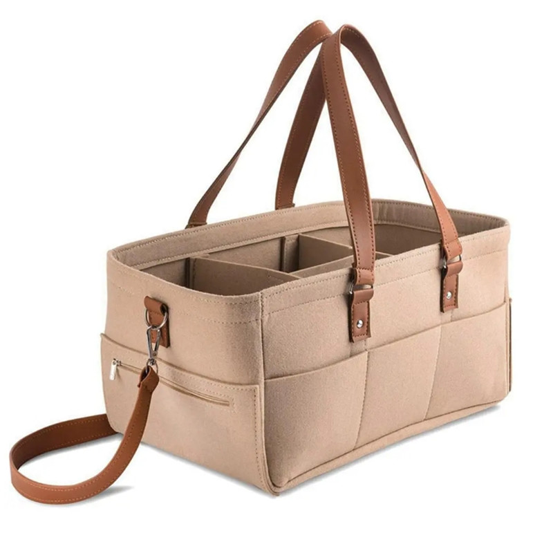 Baby Nursery Storage - Baby Felt Storage Nursery Organizer Basket