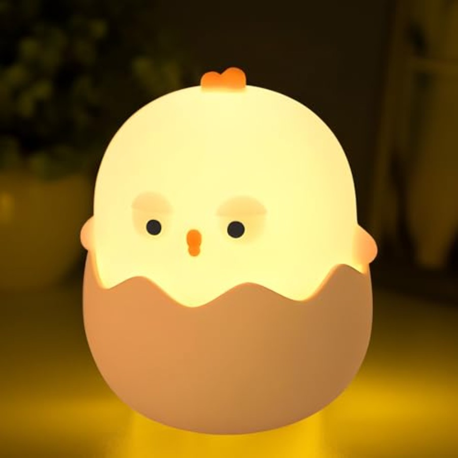 Baby Nursery Egg Light - Easter Chick Egg Night Light -