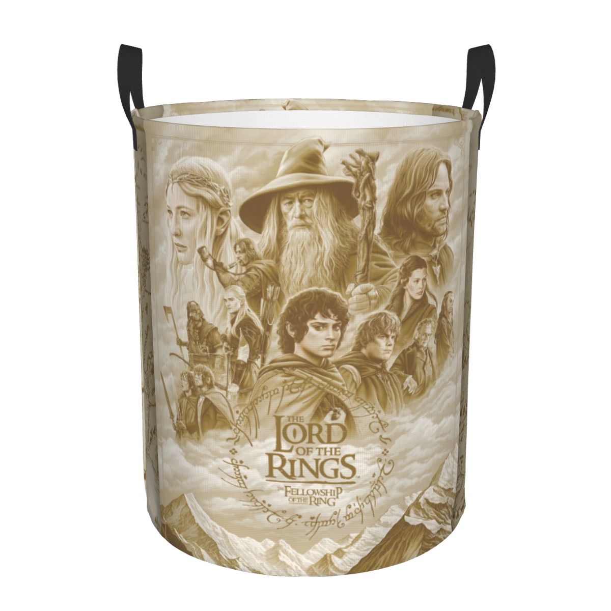 Baby Nursery Laundry Basket - Custom British The Lord Of The