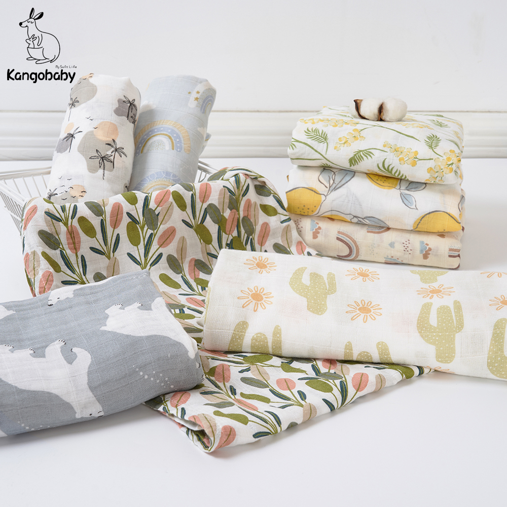 Swaddle Blanket Muslin - Kangobaby #My Soft Life# New Design