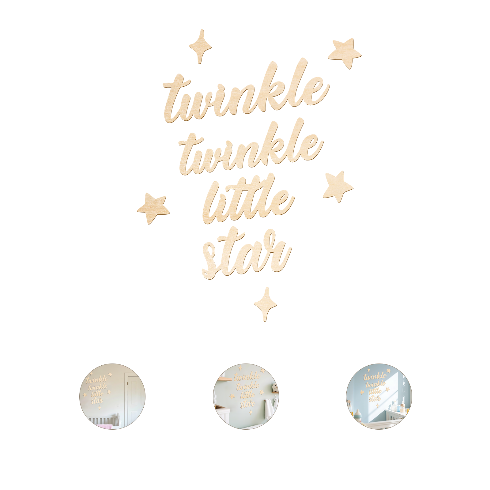 Twinkle Twinkle Little Star Wo - Baby Nursery Design ulasan dan harga