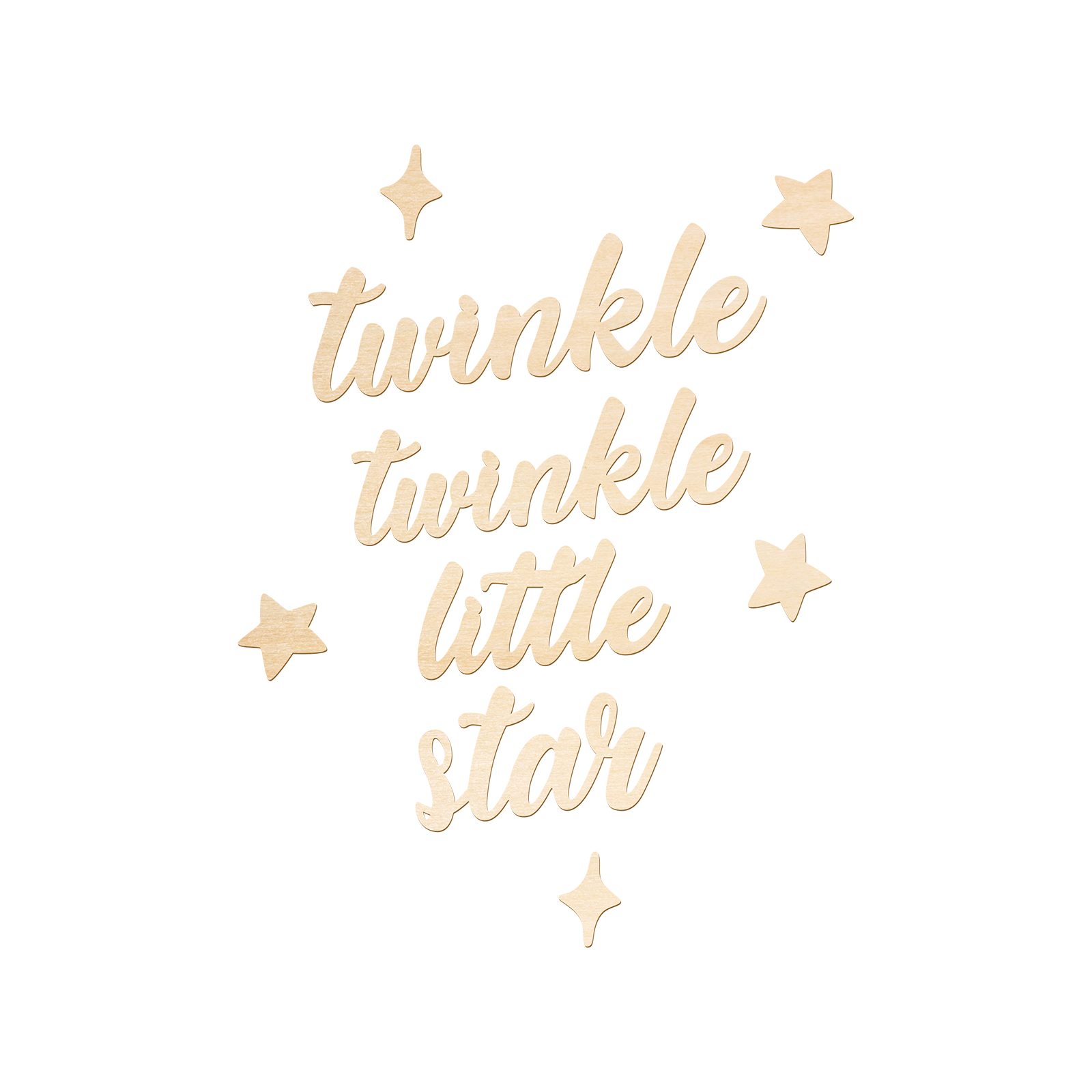 Twinkle Twinkle Little Star Wo - Baby Nursery Design ulasan dan harga