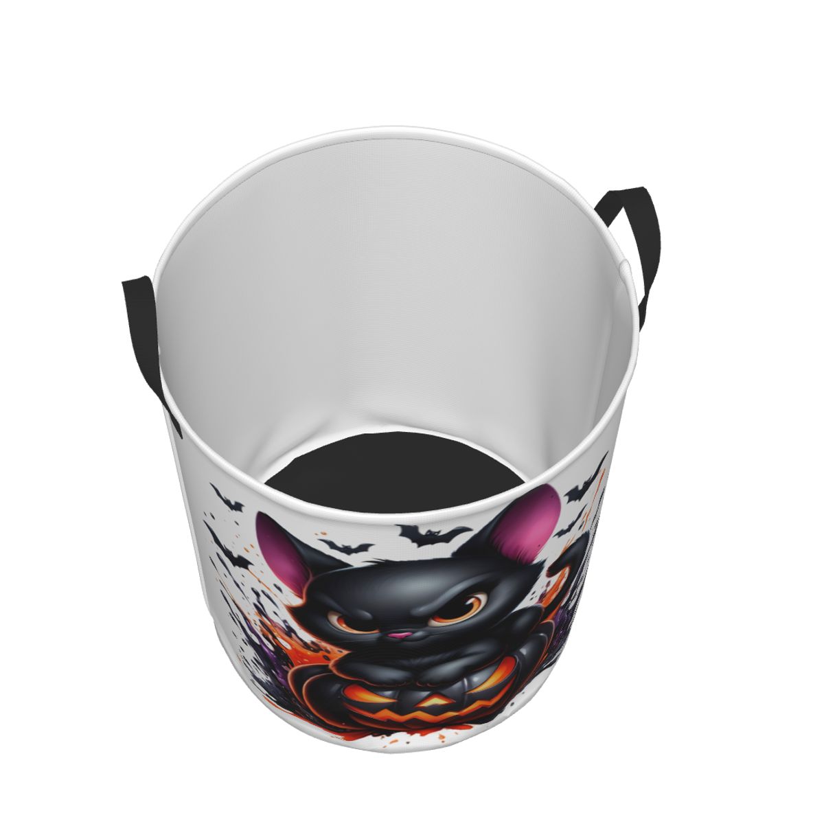 Halloween Black Cat Pumpkins L - Baby Nursery Laundry Basket ulasan dan harga