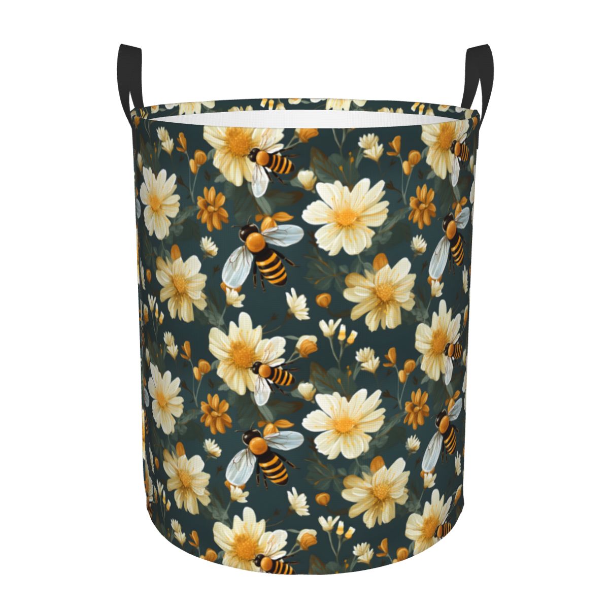 Honeycomb And Bee Pattern Laun - Baby Nursery Laundry Basket ulasan dan harga