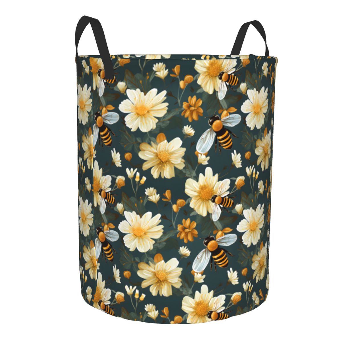 Honeycomb And Bee Pattern Laun - Baby Nursery Laundry Basket ulasan dan harga