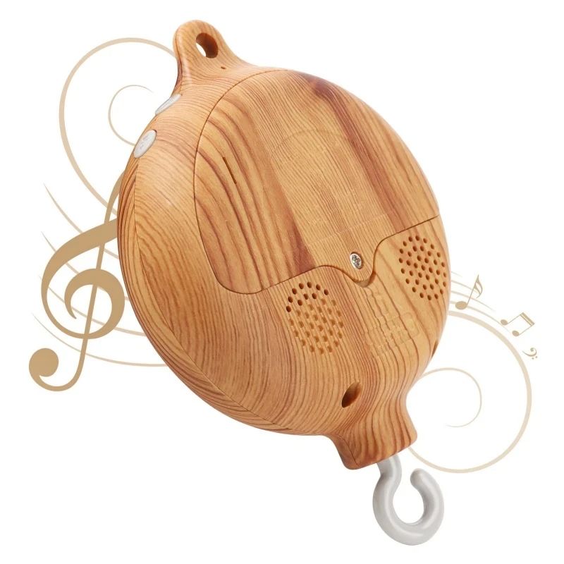 Crib Bell Rotary Music Box wit - Baby Nursery Song ulasan dan harga