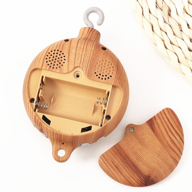 Crib Bell Rotary Music Box wit - Baby Nursery Song ulasan dan harga
