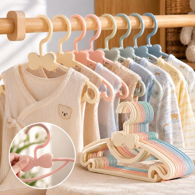 10/20/50pcs Baby Hangers Plast - Baby Nursery Uniform ulasan dan harga