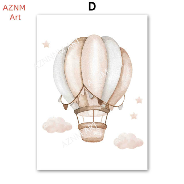 Elephant Balloon Rainbow Moon  - Baby Nursery Design ulasan dan harga