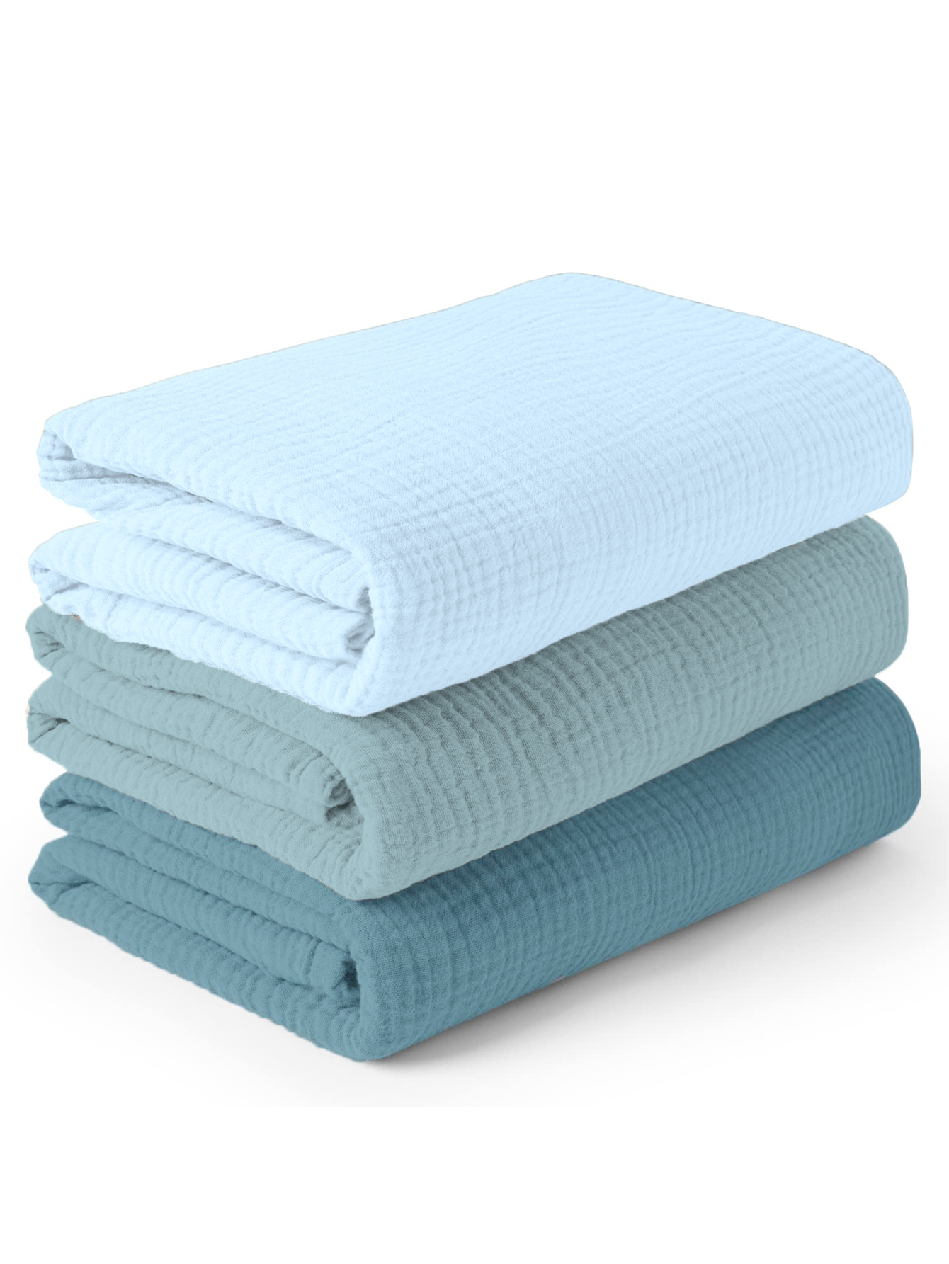3PCS/set Soft Breathable Newbo - Swaddle Blanket Muslin ulasan dan harga
