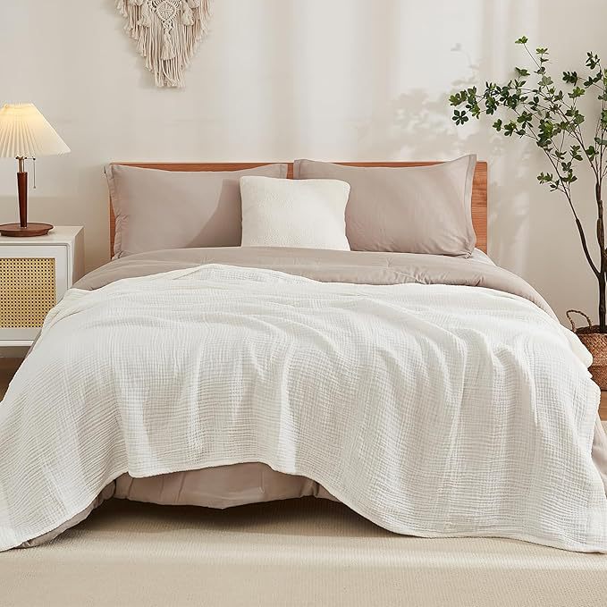 100% Cotton Muslin Blanket For - Swaddle Blanket Muslin ulasan dan harga