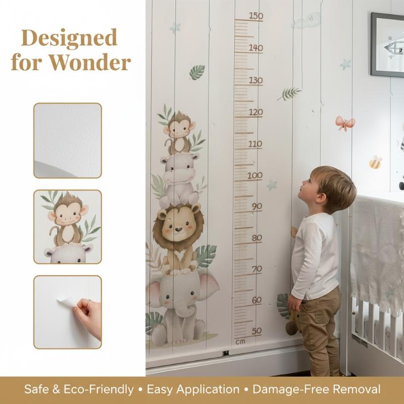 New Children's Growth Chart St - Baby Nursery Jungle ulasan dan harga