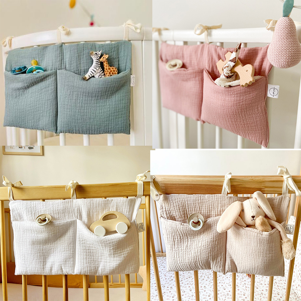 Baby Crib Organizer Cot Caddy  - Baby Nursery Uniform ulasan dan harga