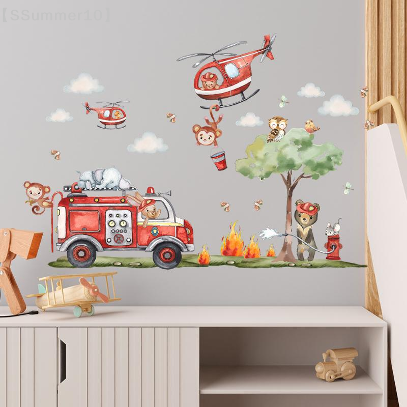 【SSummer10】Cartoon Animal Fire - Baby Nursery Design ulasan dan harga