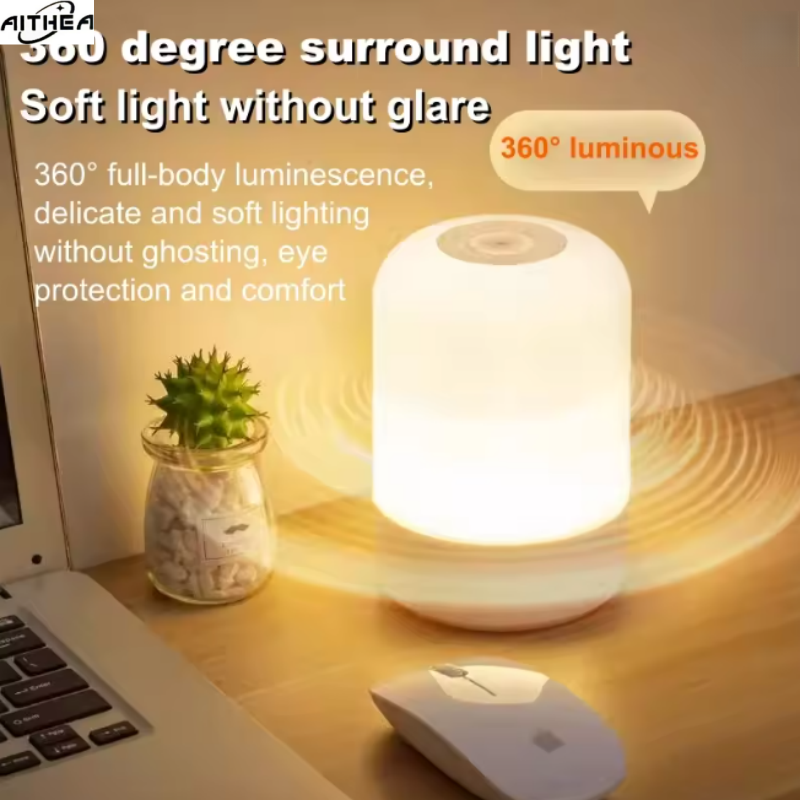 AITHEA 3 Color Led Night Light - Baby Nursery Table Lamp ulasan dan harga