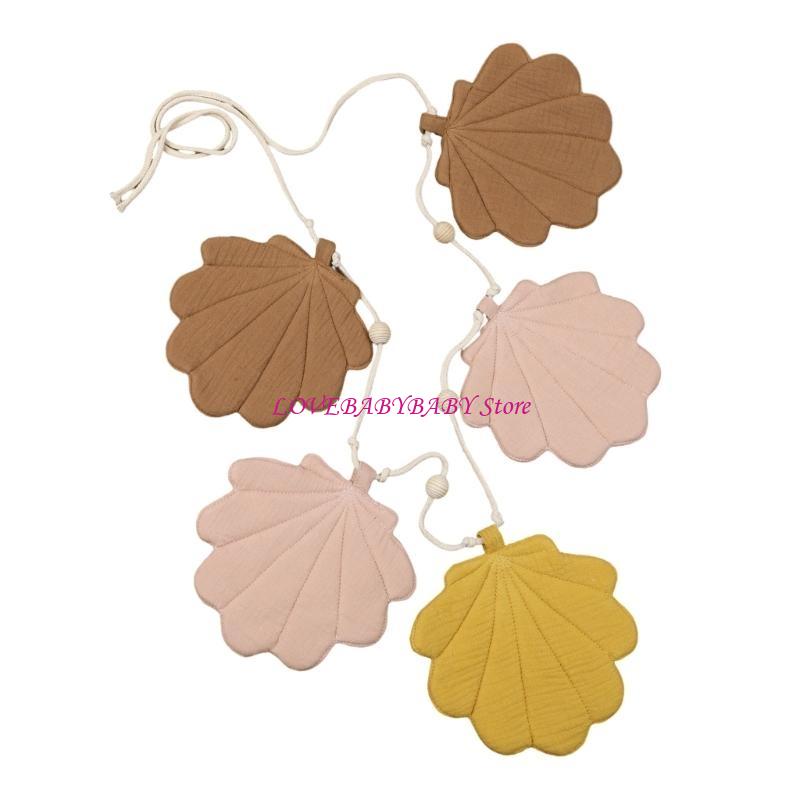 Seashells Bunting Banners Cott - Baby Nursery Bunting ulasan dan harga