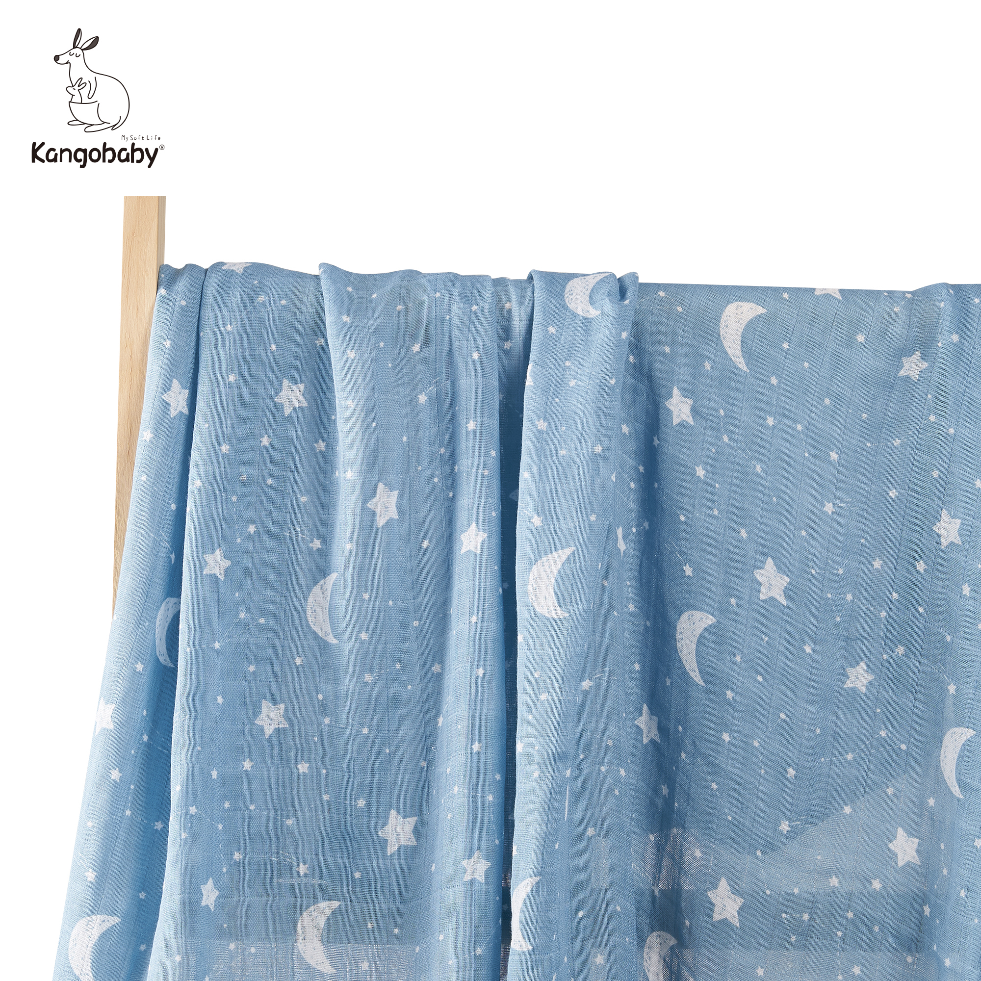 Kangobaby #My Soft Life# 100%  - Swaddle Blanket Muslin ulasan dan harga