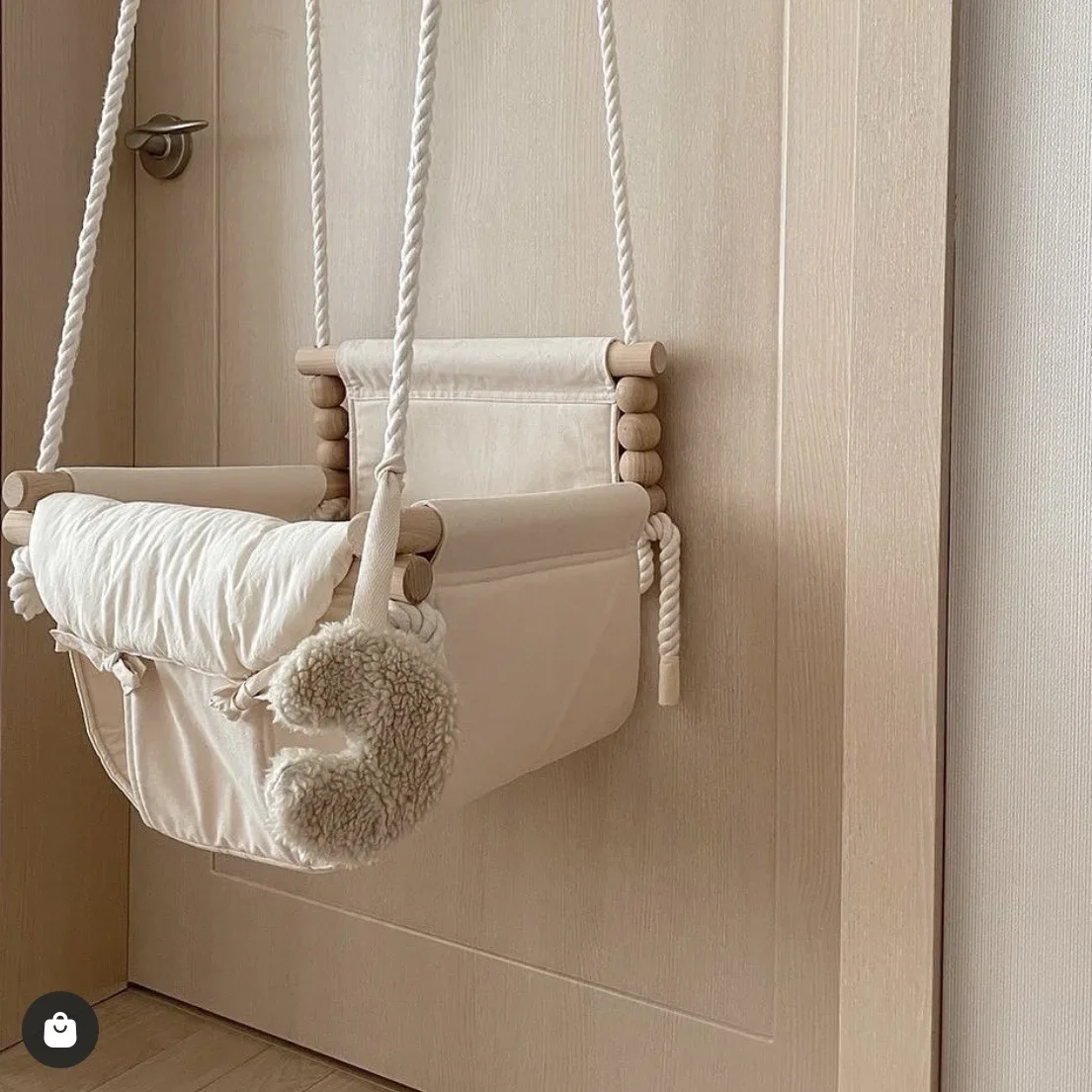 Baby Indoor Hanging Swing Infa - Baby Nursery Fabric ulasan dan harga