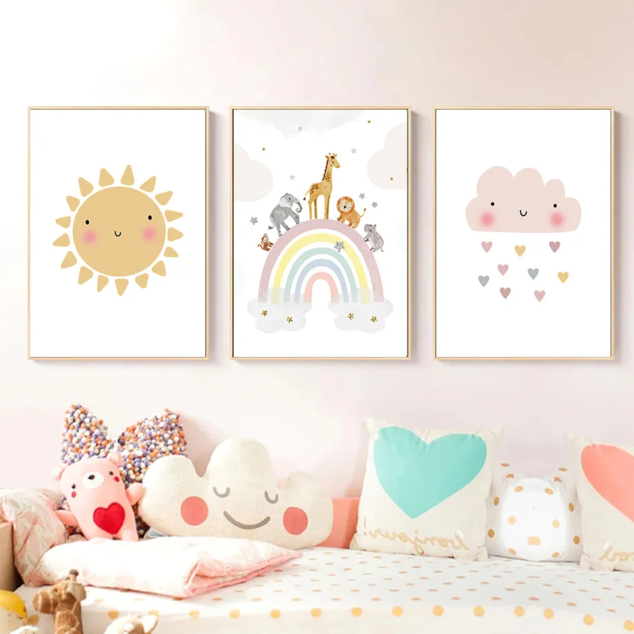 Giraffe Elephant Hot Balloon S - Baby Nursery Design ulasan dan harga