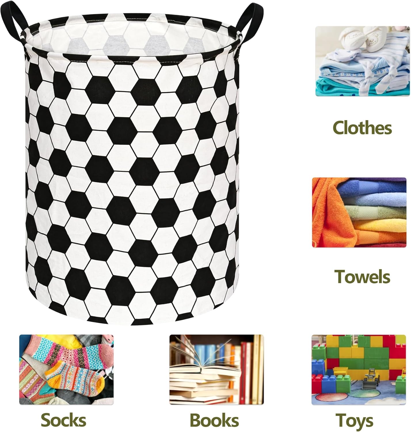 Round Kids Laundry Gift Basket - Baby Nursery Laundry Basket ulasan dan harga