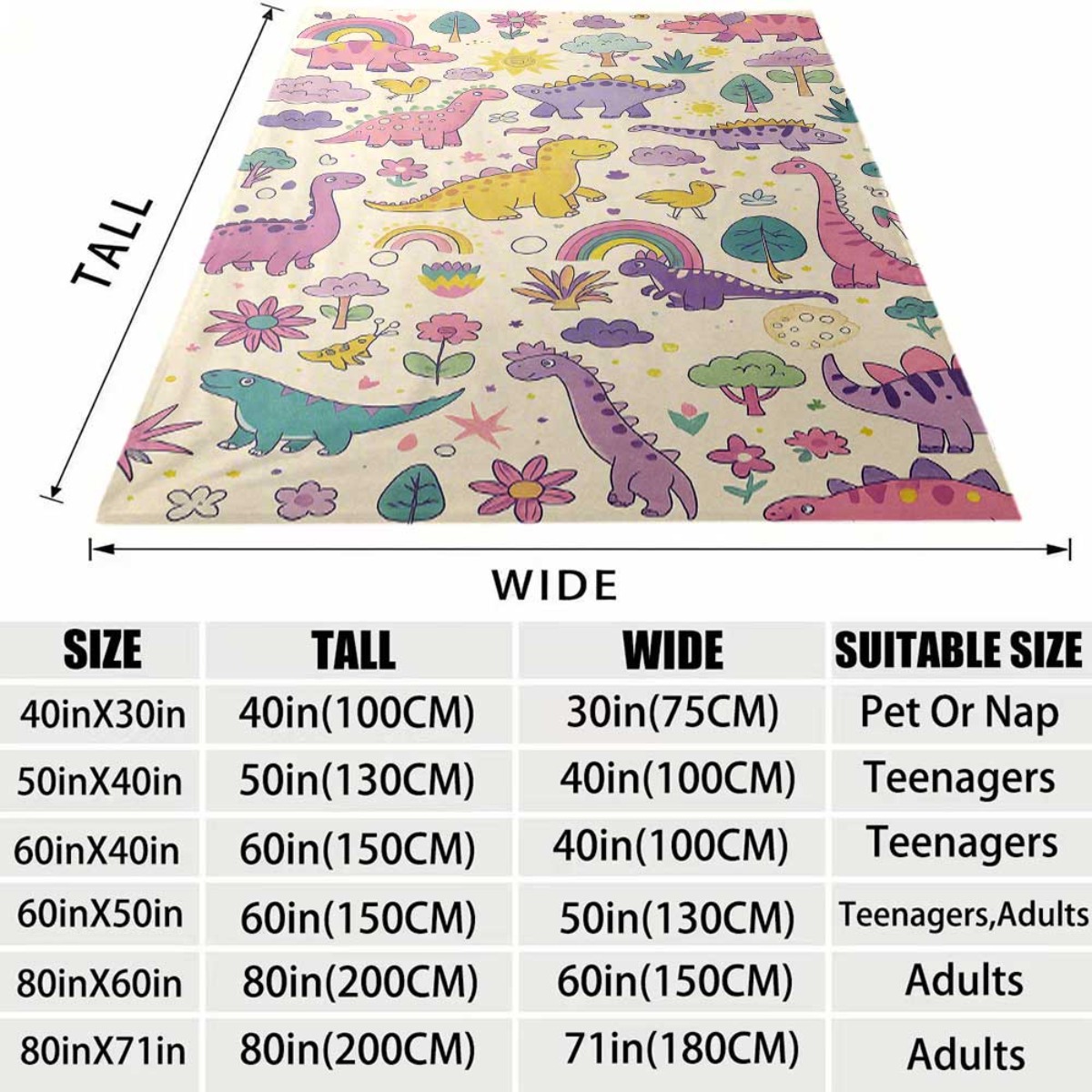 Super Cute Dinosaur Rainbow Th - Baby Nursery Themes Girl ulasan dan harga