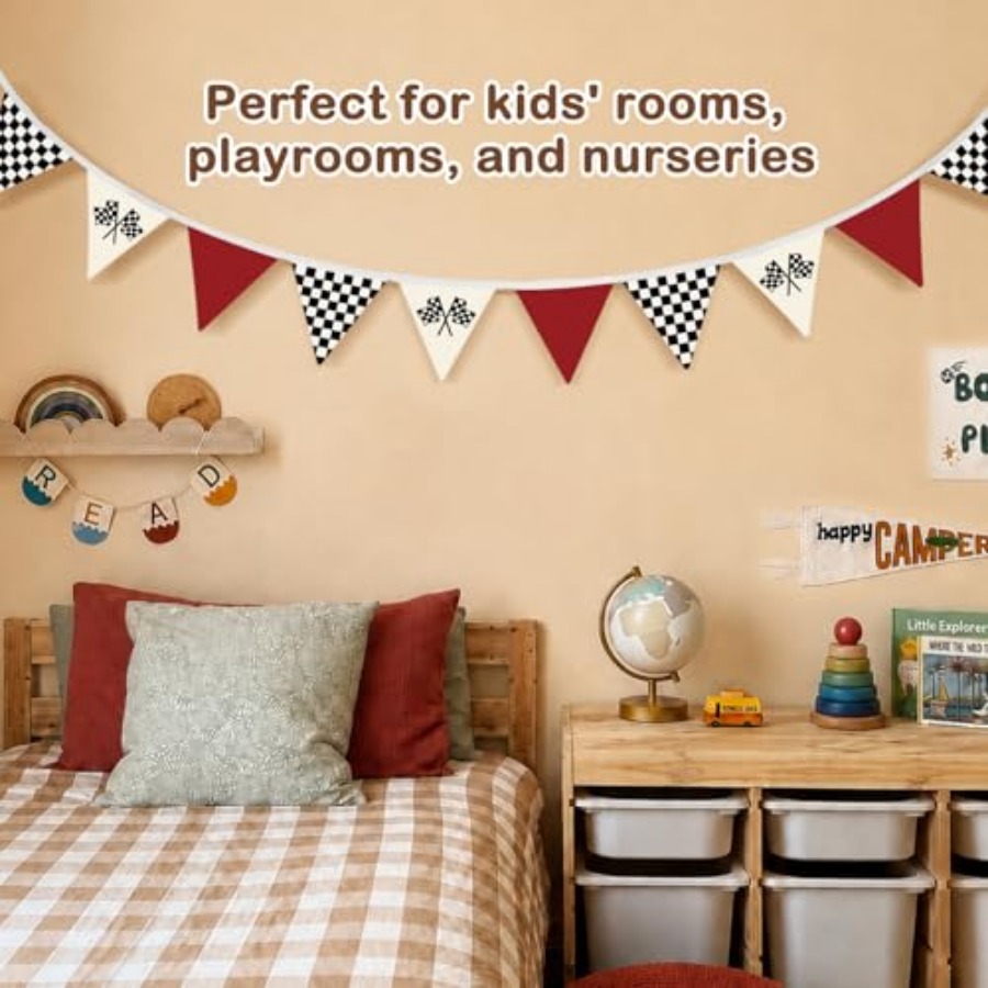 Cars Room Decor for Toddler Nu - Baby Nursery Bunting ulasan dan harga