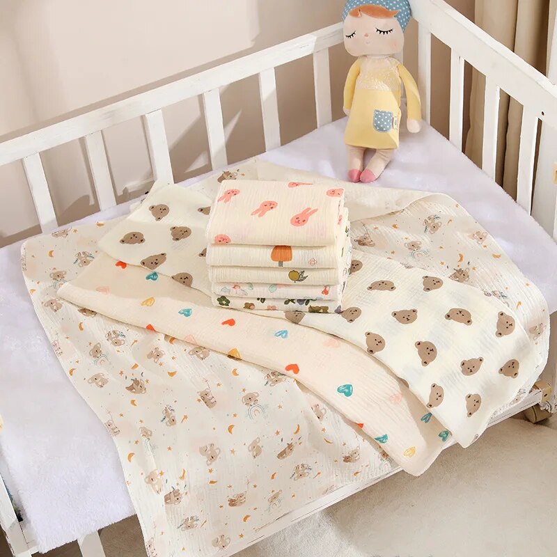 Baby Receive Blanket for Newbo - Swaddle Blanket Muslin ulasan dan harga