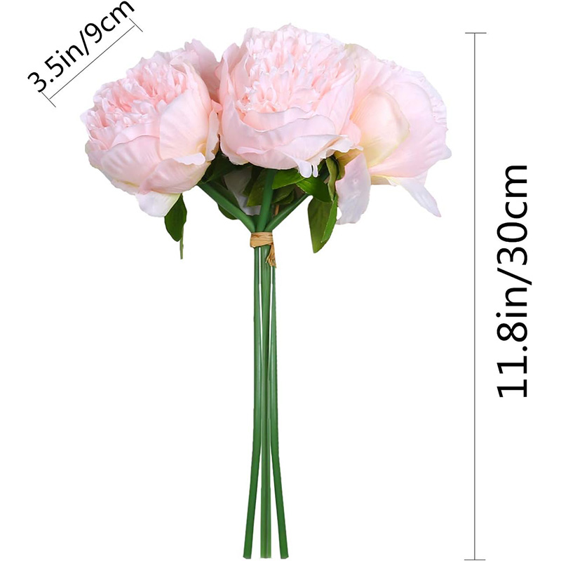 5 Simulated peonies, Artificia - Baby Nursery Fabric ulasan dan harga