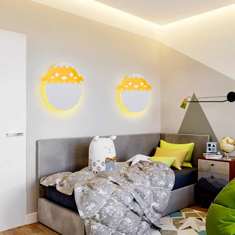 Cute Dinosaur Egg Wall Lamp, C - Baby Nursery Egg Light ulasan dan harga