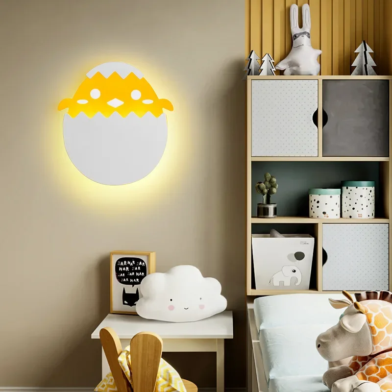 Cute Dinosaur Egg Wall Lamp, C - Baby Nursery Egg Light ulasan dan harga