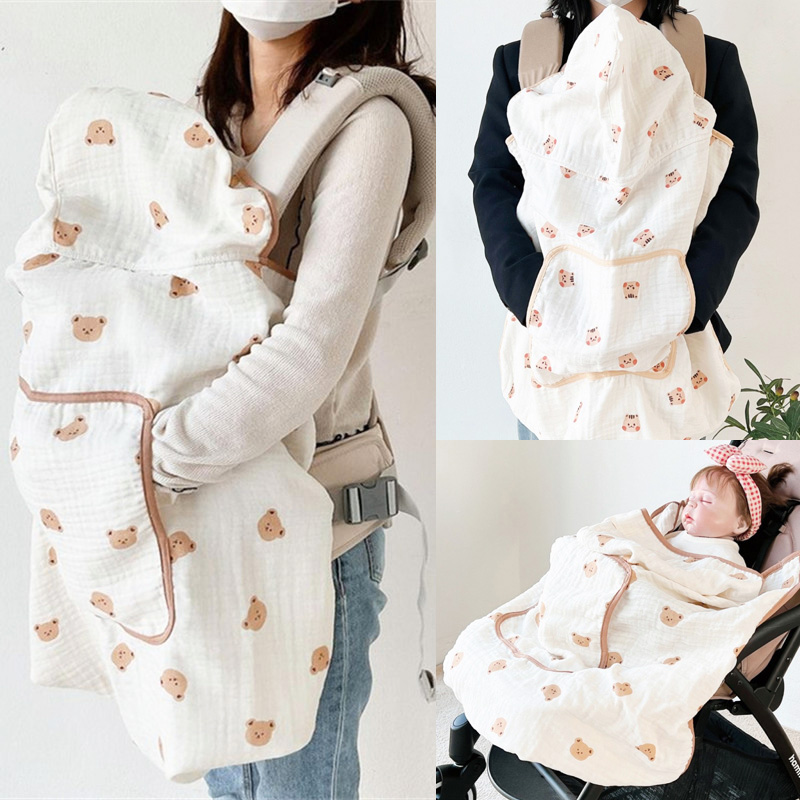 Muslin Baby Stroller Blanket N - Swaddle Blanket Muslin ulasan dan harga