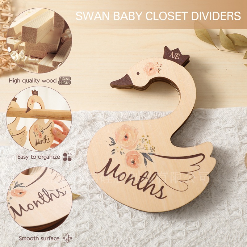 Wooden Baby Clothes Dividers W - Baby Nursery Design ulasan dan harga