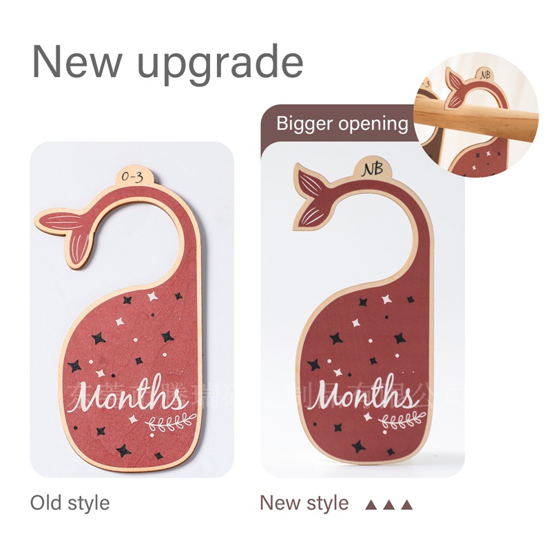 Wooden Baby Clothes Dividers W - Baby Nursery Design ulasan dan harga
