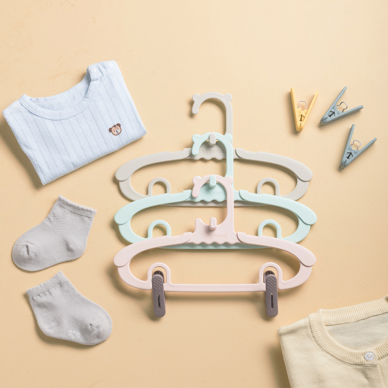 10Pcs Baby Clothes Hangers Adj - Baby Nursery Uniform ulasan dan harga