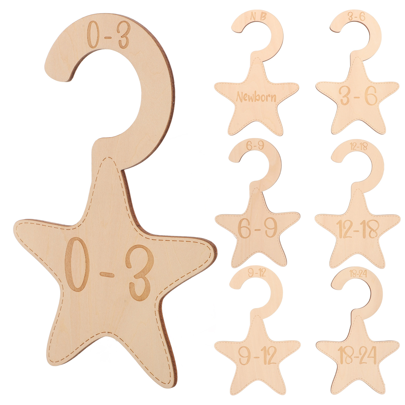 7Pcs Wooden Baby Wardrobe Divi - Baby Nursery Design ulasan dan harga