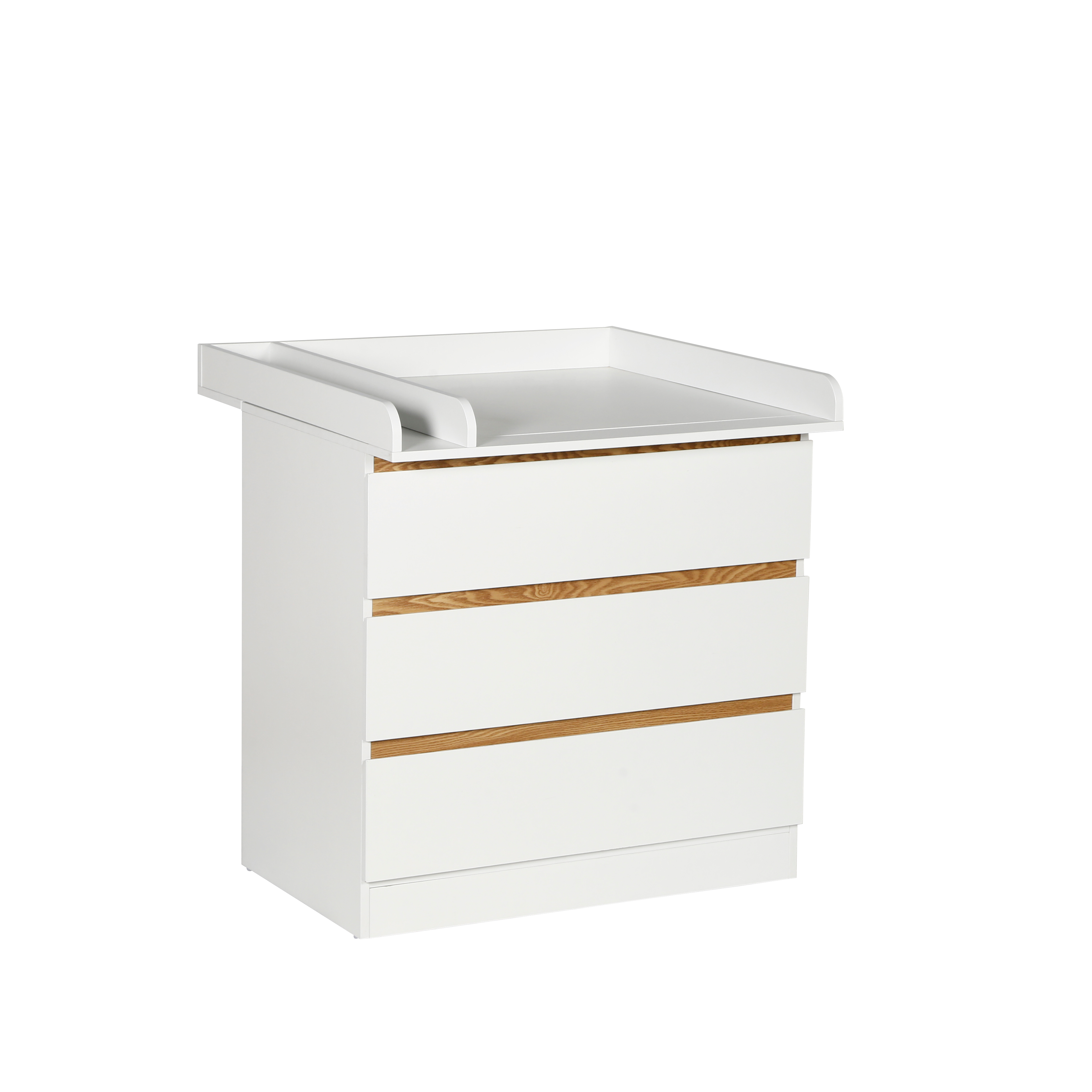 3 chest of drawers (white) wit - Baby Nursery Dresser Changing Table ulasan dan harga