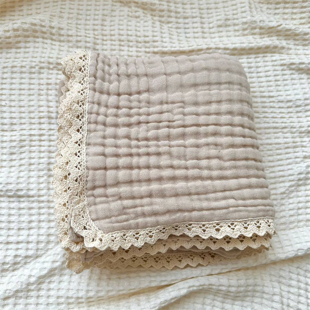 Baby Blanket Newborn 6 Layers  - Swaddle Blanket Muslin ulasan dan harga