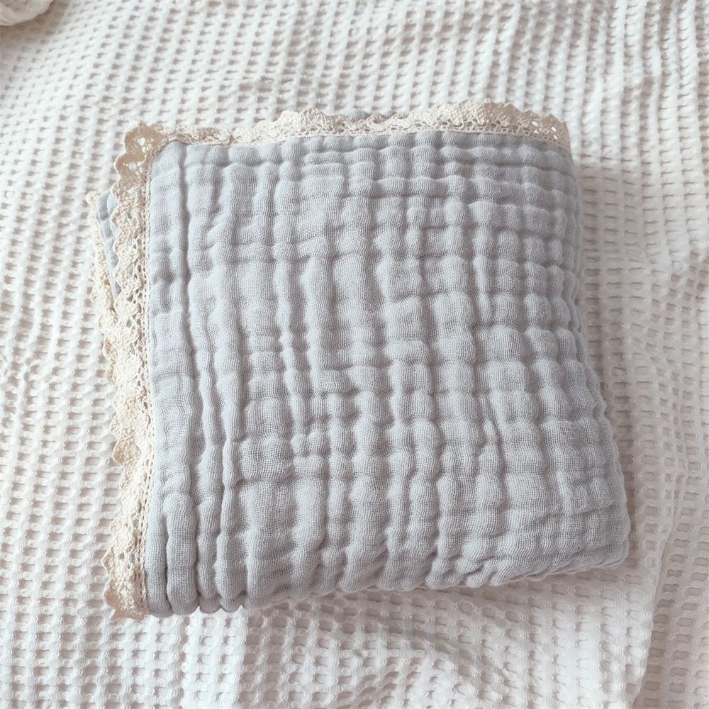 Baby Blanket Newborn 6 Layers  - Swaddle Blanket Muslin ulasan dan harga