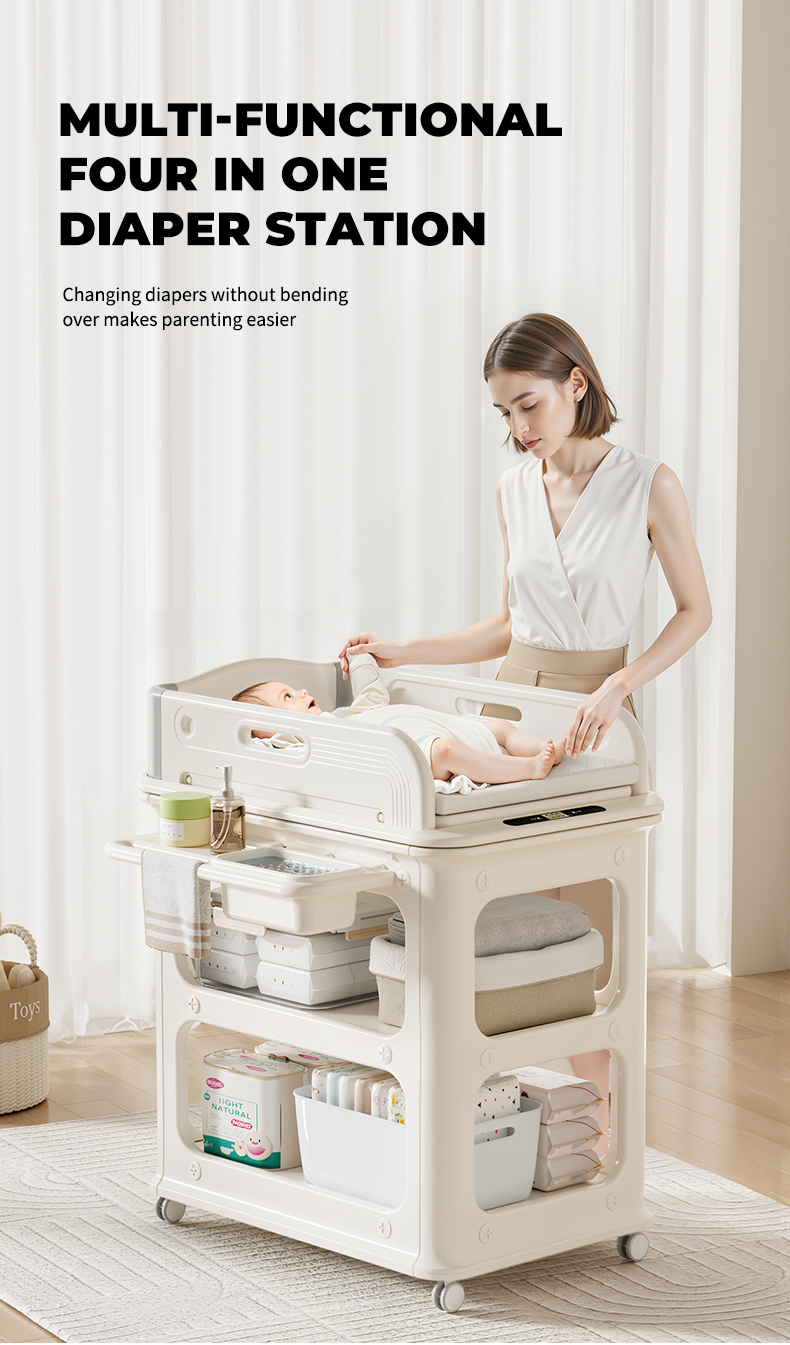 Modern Portable Baby Diaper Ch - Baby Nursery Dresser Changing Table ulasan dan harga