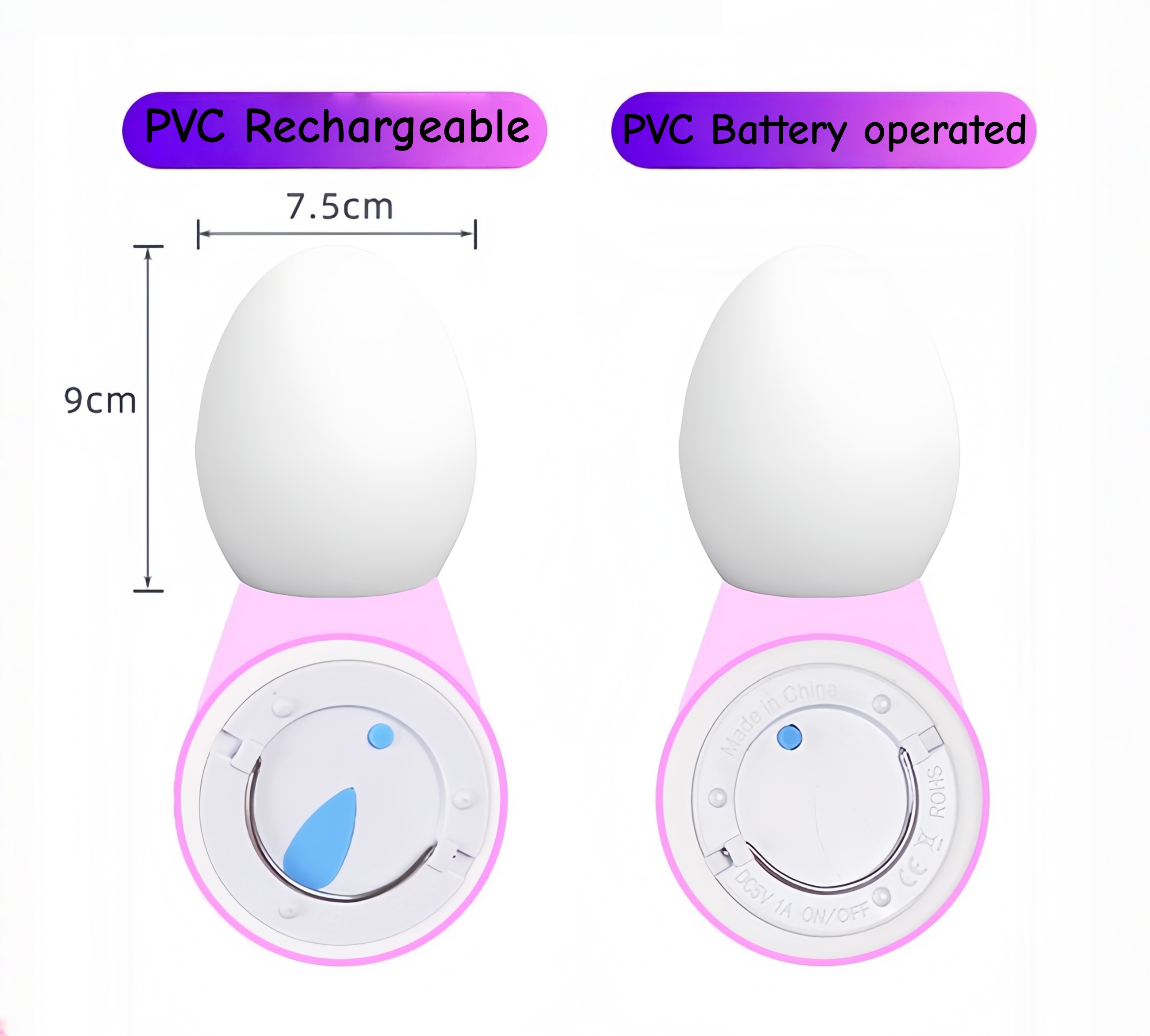Baby Nursery Night Light LED E - Baby Nursery Egg Light ulasan dan harga