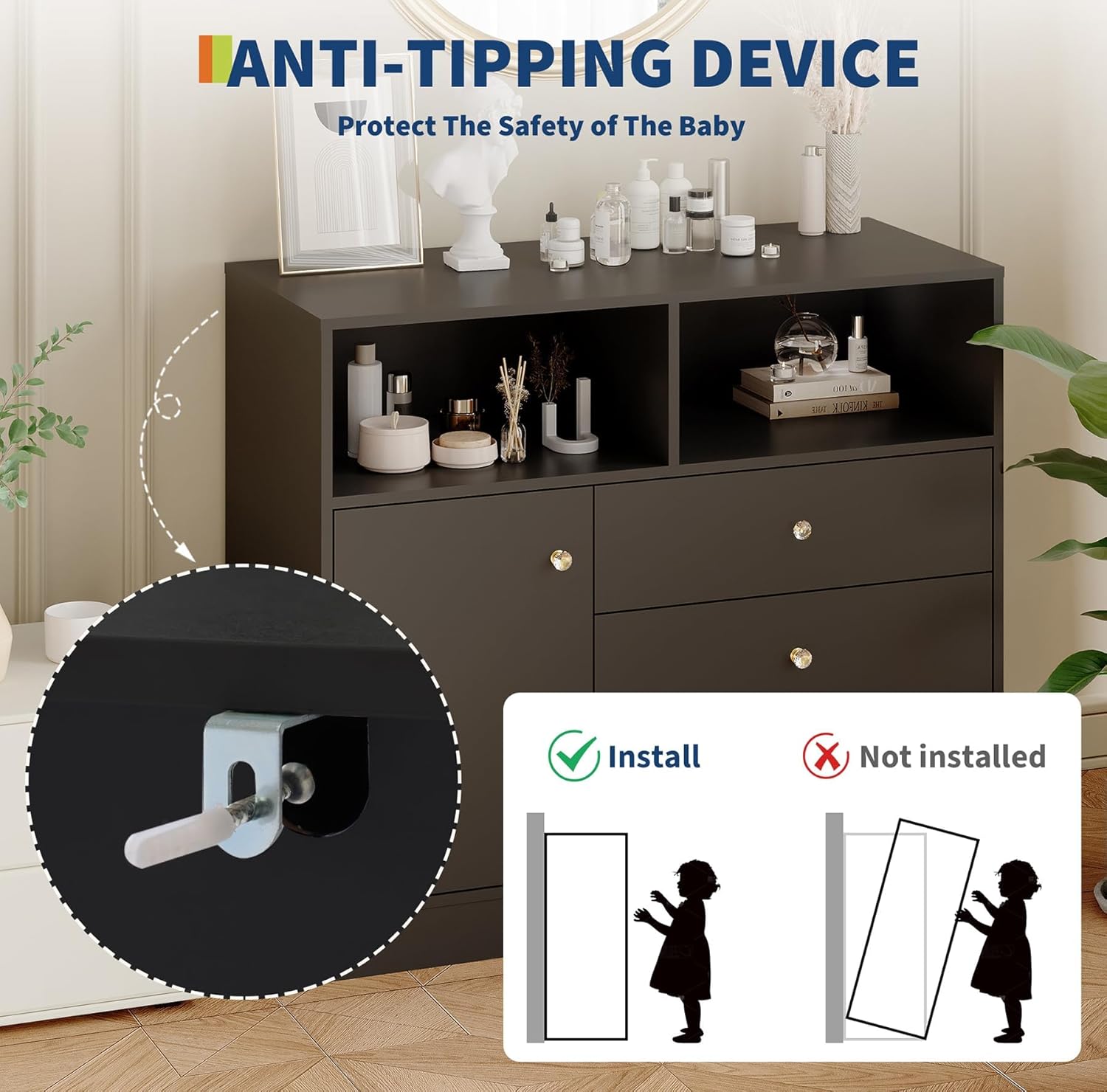 Nursery Dresser with Changing  - Baby Nursery Dresser Changing Table ulasan dan harga