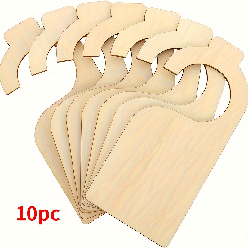 10 Pcs Blank Wooden Closet Div - Baby Nursery Uniform ulasan dan harga