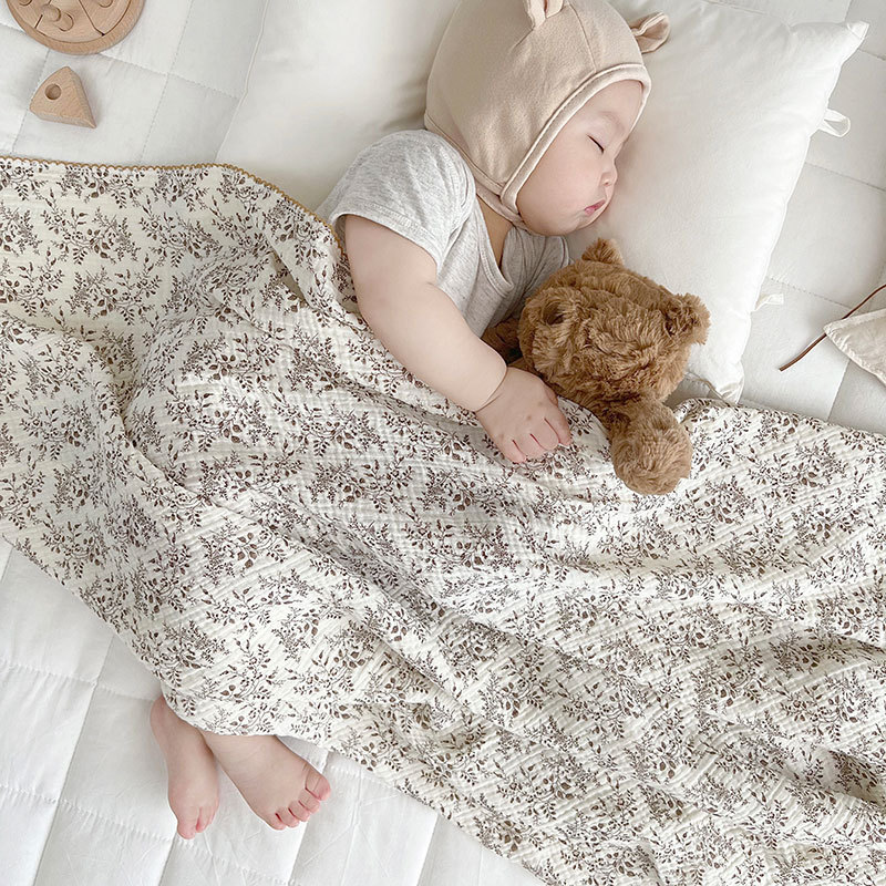 Summer Baby Blanket 2 Layer Th - Swaddle Blanket Muslin ulasan dan harga