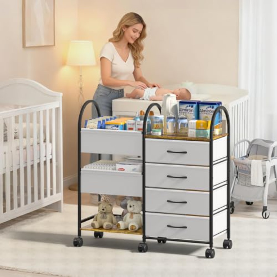 Baby Diaper Caddy Organizer Ca - Baby Nursery Storage ulasan dan harga