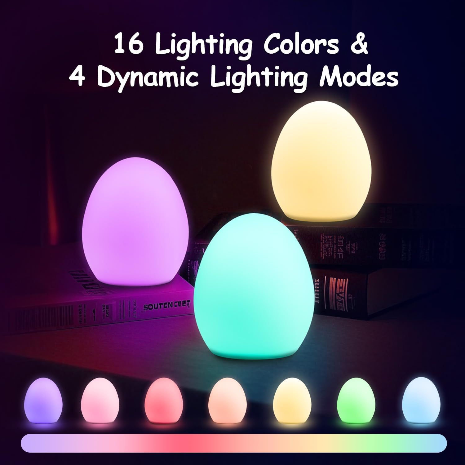 Baby Night Light Rechargeable  - Baby Nursery Egg Light ulasan dan harga