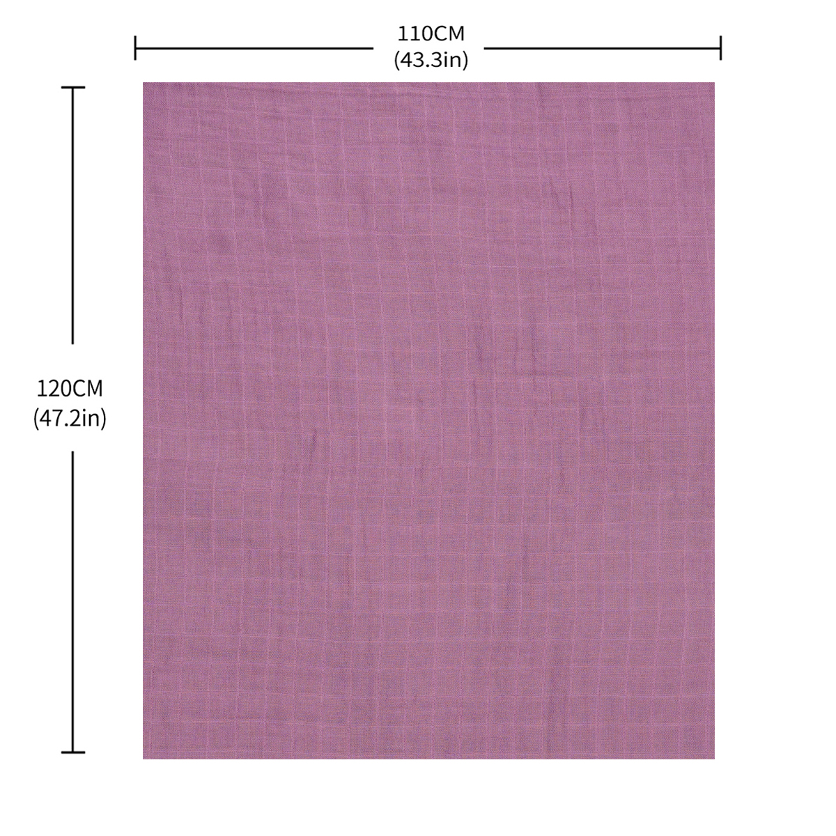 Elinfant 2PCS Solid Color 100% - Swaddle Blanket Muslin ulasan dan harga