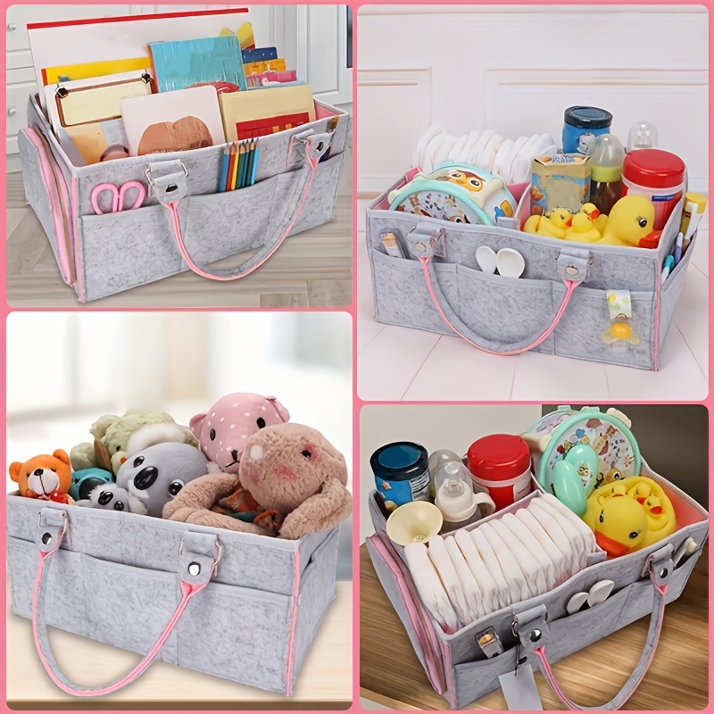 Baby Diaper Caddy Organizer fo - Baby Nursery Fabric ulasan dan harga