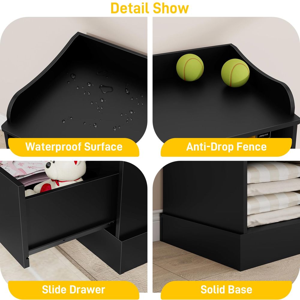 Kids Dresser Cabinet with 7 Dr - Baby Nursery Dresser Changing Table ulasan dan harga